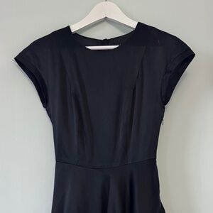 Ted Baker London black silk dress (US 2)
